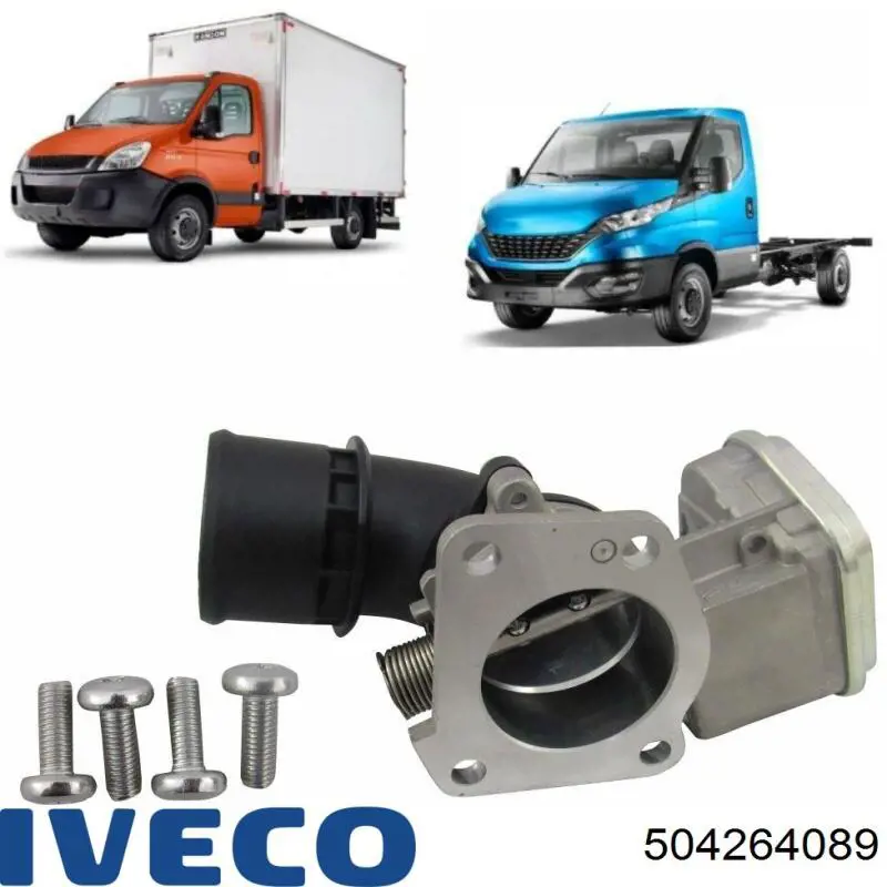 Купить 504264089 Iveco Блок дроссельной заслонки