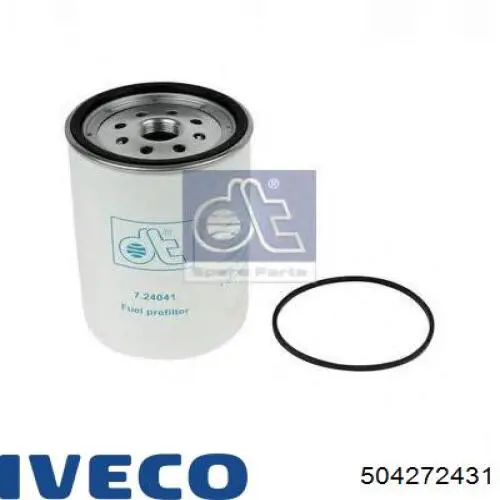 Фильтр тонкой очистки топлива Iveco 504272431 цена, от 37.13 USD