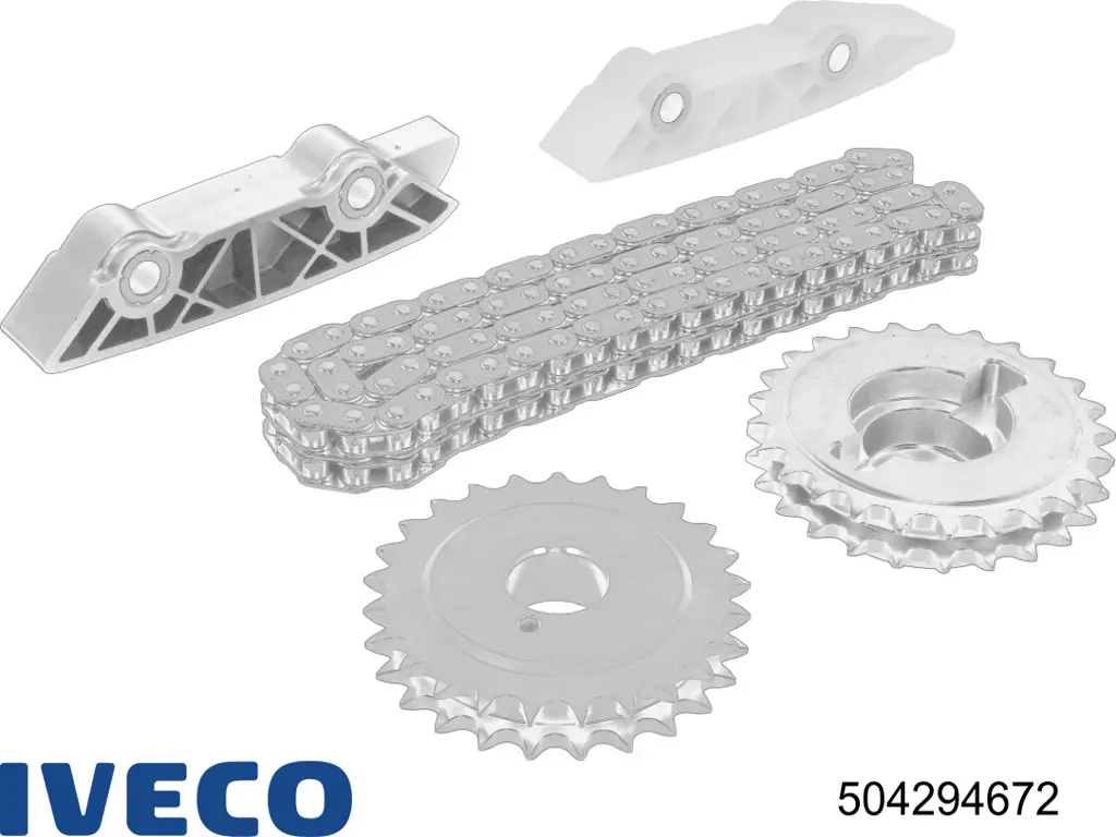 Купить 504294672 Iveco Набор цепи грм