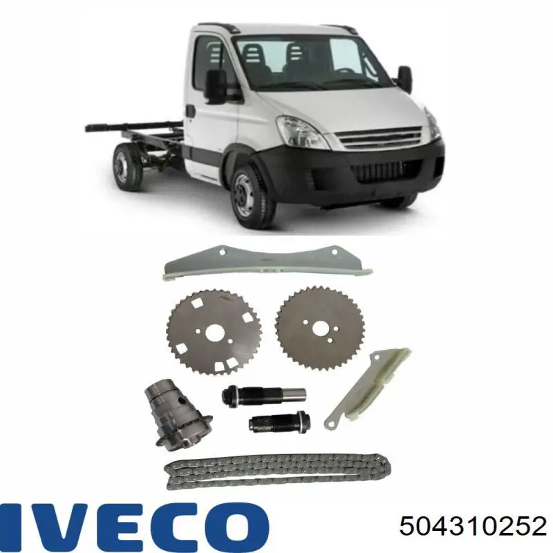 Купить ORK504310252 GP Успокоитель цепи ГРМ, комплект