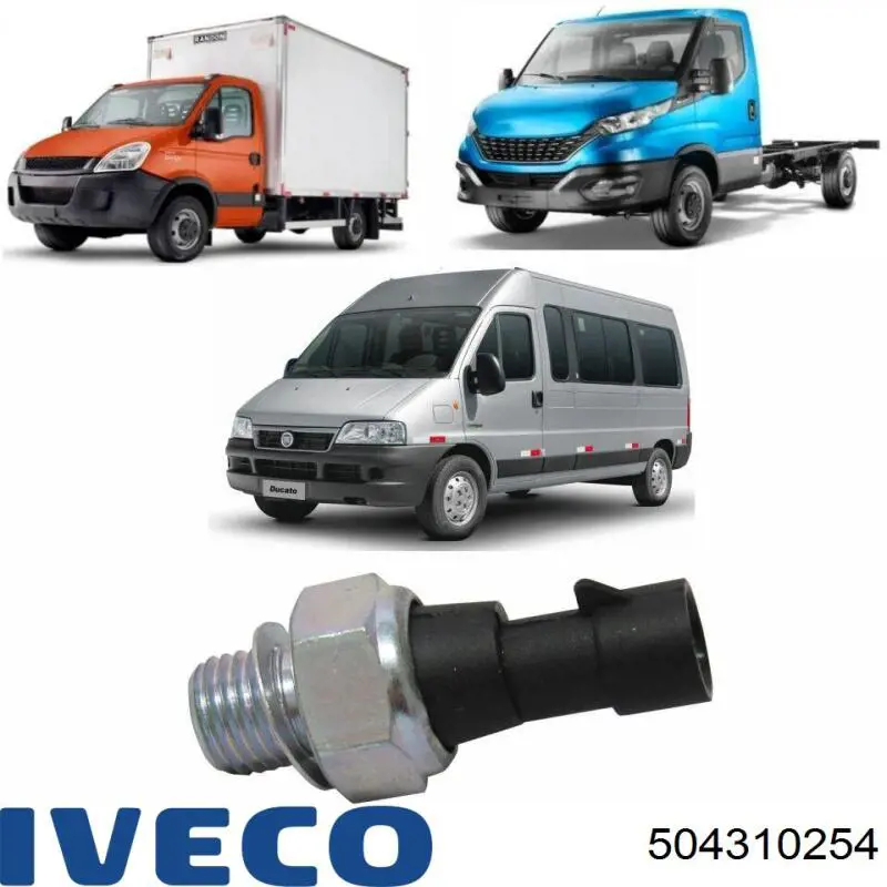 Купить 504310254 Iveco Датчик давления масла