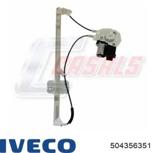 Купить 504356351 Iveco Стеклоподъемник (механизм перемещения стекла)