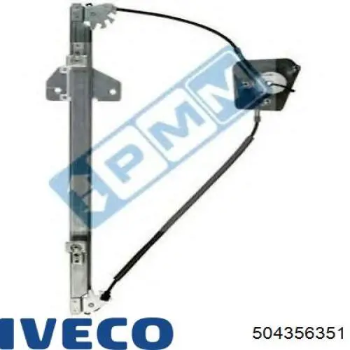 Стеклоподъемник передней правой двери 504356351 Iveco