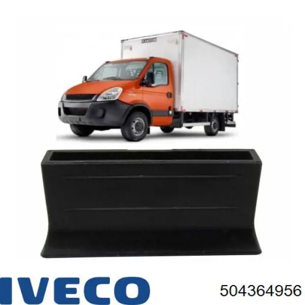 Уплотнитель двери передней левой (на двери) Iveco 504203320 цена, от 43.98 USD