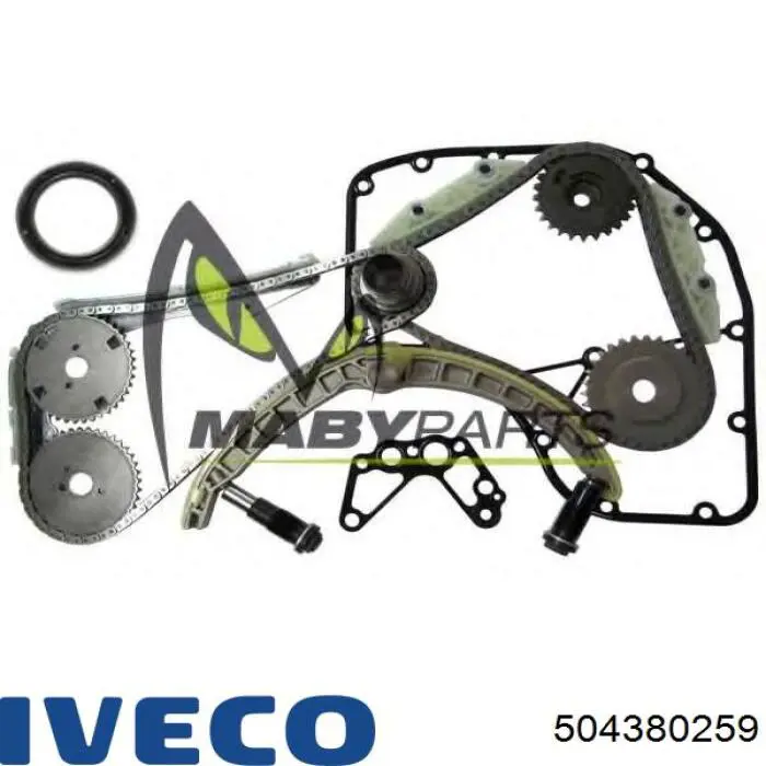 504380259 Iveco vedante de tampa dianteira de motor