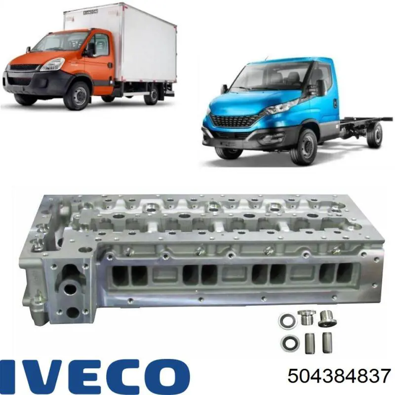 504384837 Iveco cabeça de motor (cbc)