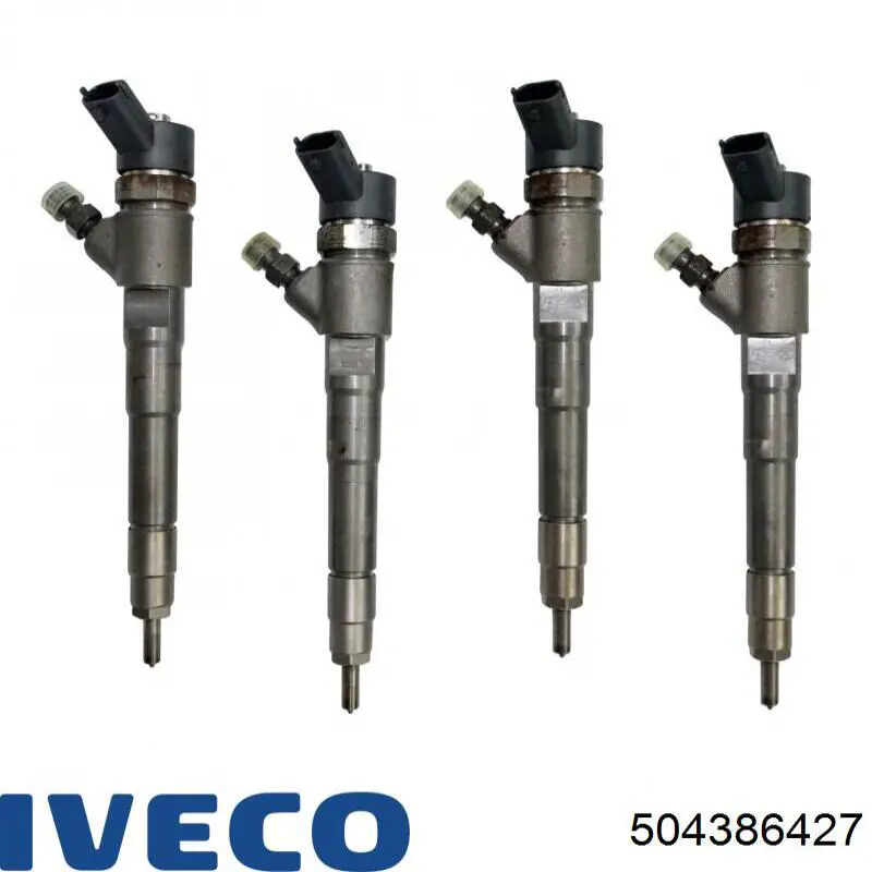 504386427 Iveco injetor de injeção de combustível