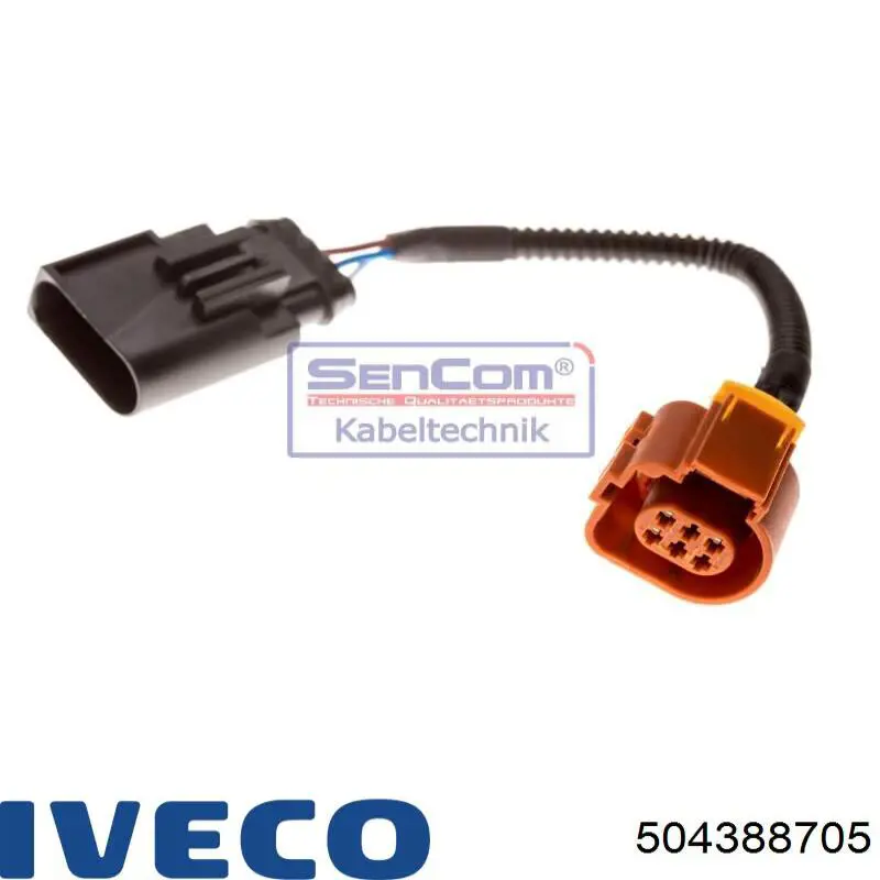 Прокладка впускного коллектора 504388705 Iveco