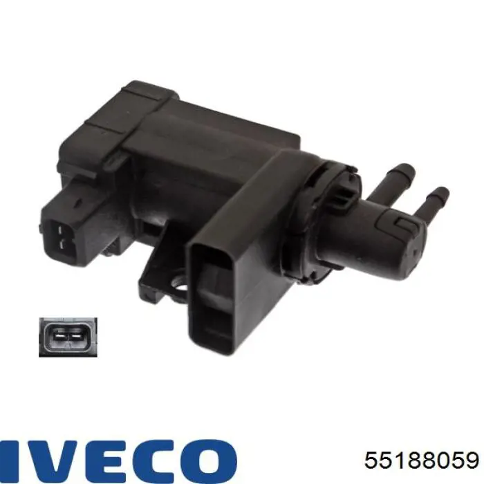 55188059 Iveco клапан преобразователь давления наддува (соленоид)