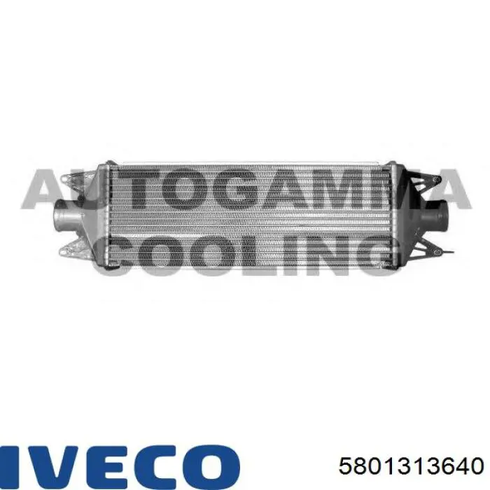 Интеркулер 5801313640 Iveco