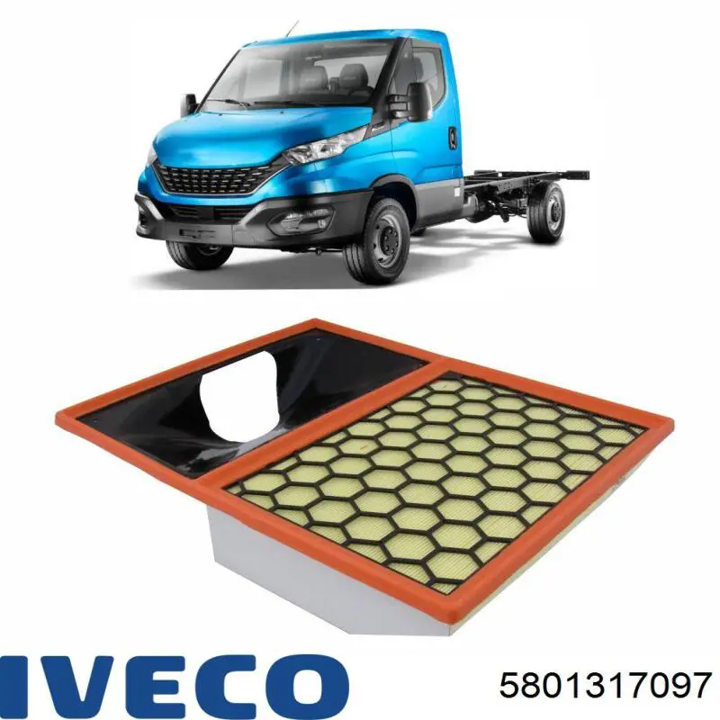 Воздушный фильтр 5801317097 Iveco