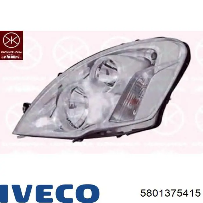 Правая блок фара Iveco 5801375415 цена, от 186.00 USD