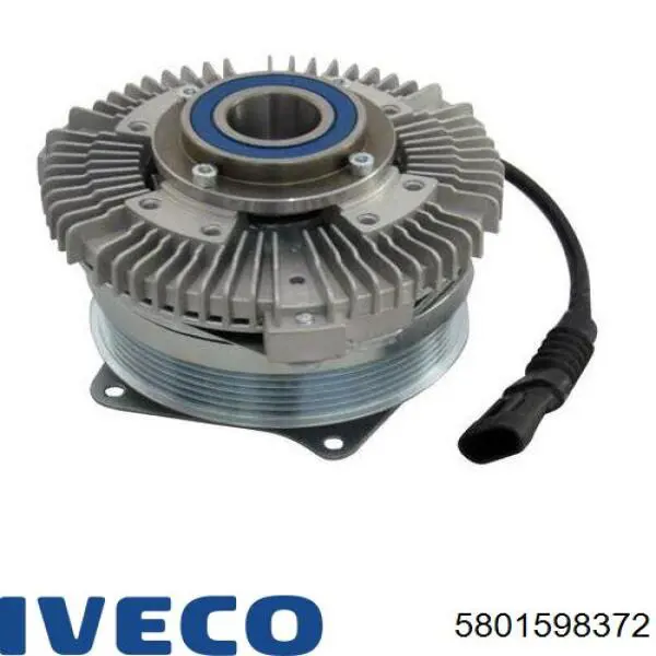 5801598372 Iveco acoplamento viscoso de ventilador de esfriamento