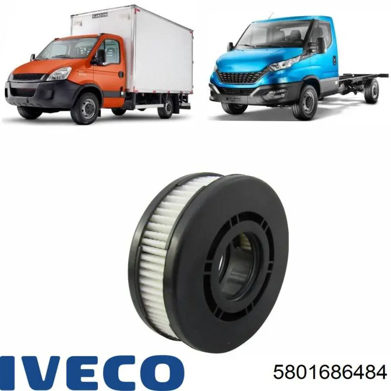 Фильтр вентиляции картера Iveco 5801686484 цена, от 15.52 USD