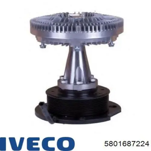 Вискомуфта вентилятора 5801687224 Iveco