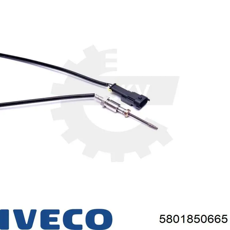 Датчик температуры выхлопных газов после сажевого фильтра Iveco 5801850665 цена, от 54.77 USD