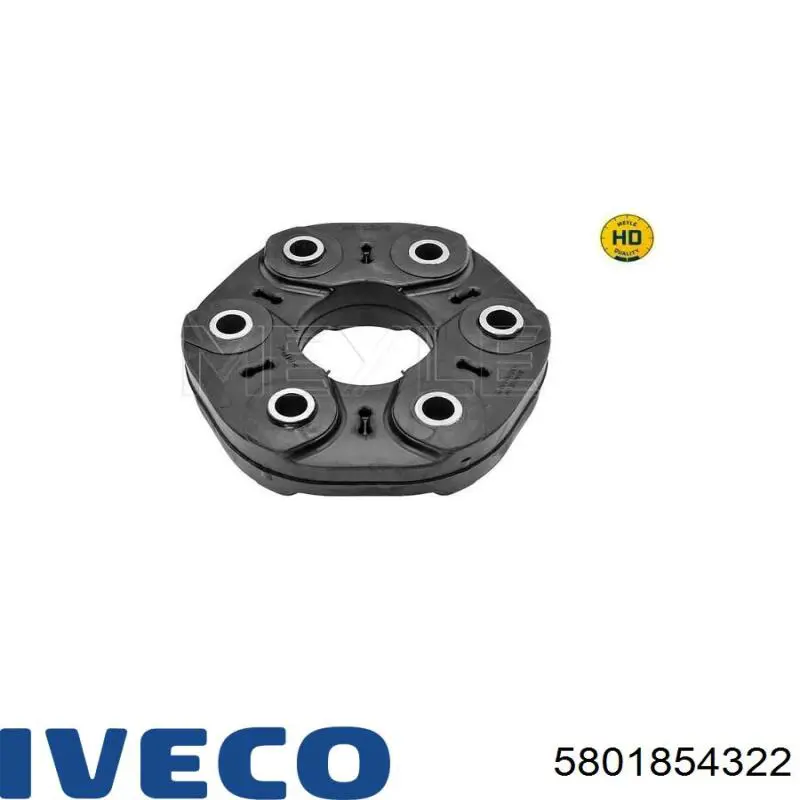 Муфта кардана эластичная передняя 5801854322 Iveco