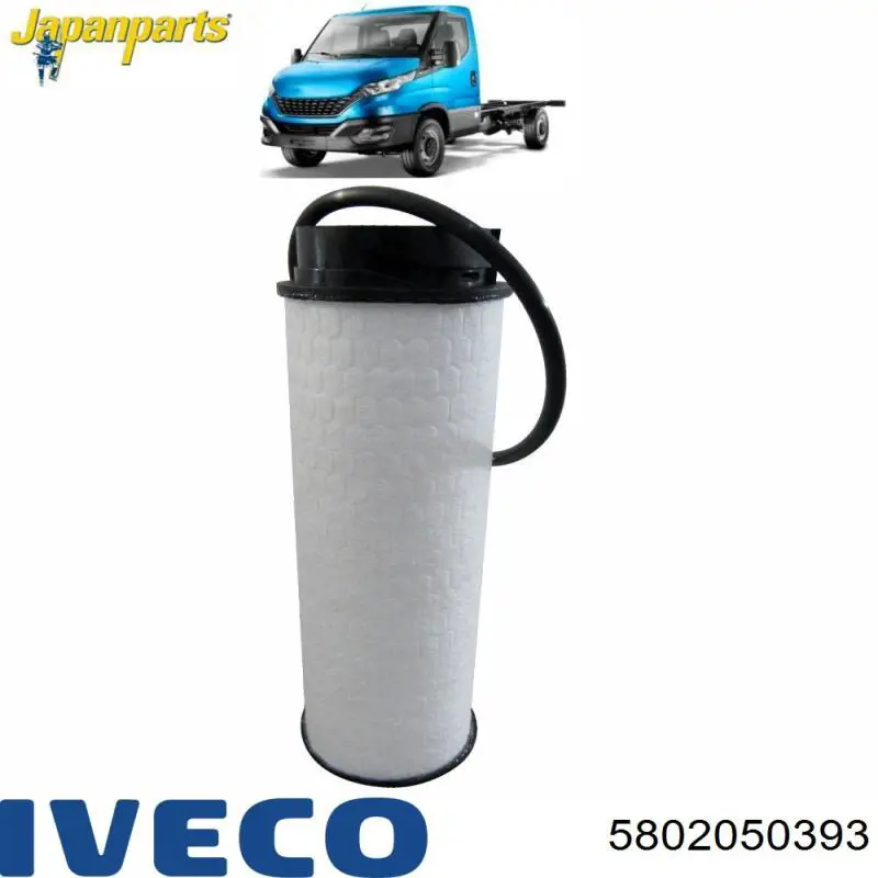 5802050393 Iveco filtro de combustível