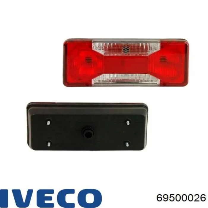69500026 Iveco Фонари задние