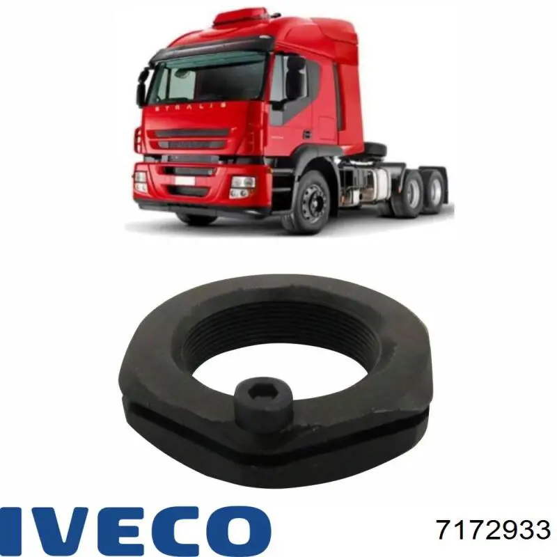Гайка ступицы передней Iveco 7172933 цена, от 13.14 USD