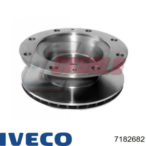 Передние тормозные диски 7182682 Iveco