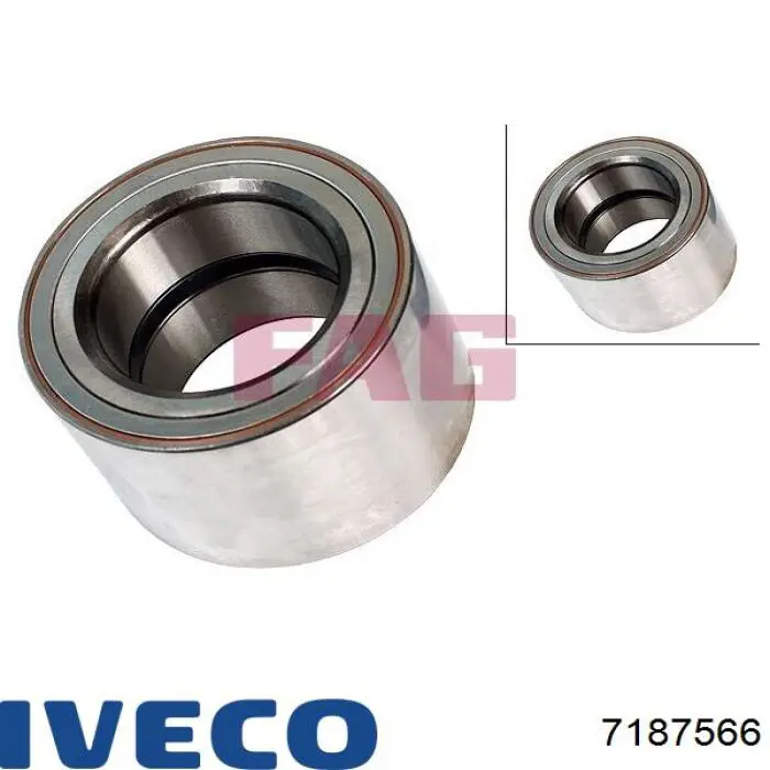 Подшипник ступицы задней наружный Iveco 7187566 цена, от 28.58 USD