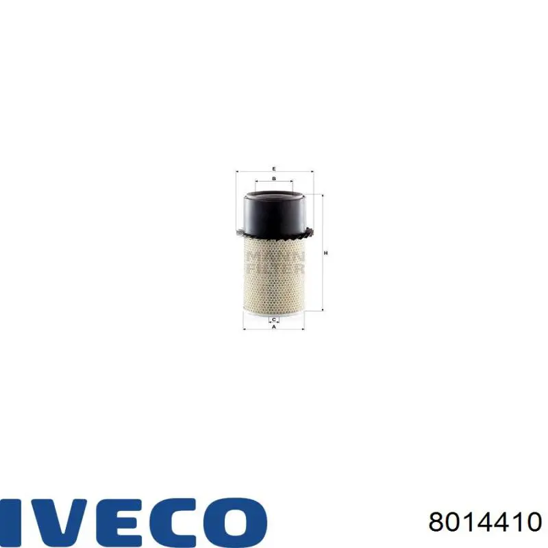8014410 Iveco Воздушный фильтр двигателя