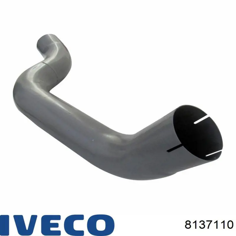 Трубы приемные (штаны) Iveco 8137110 цена, от 110.39 USD