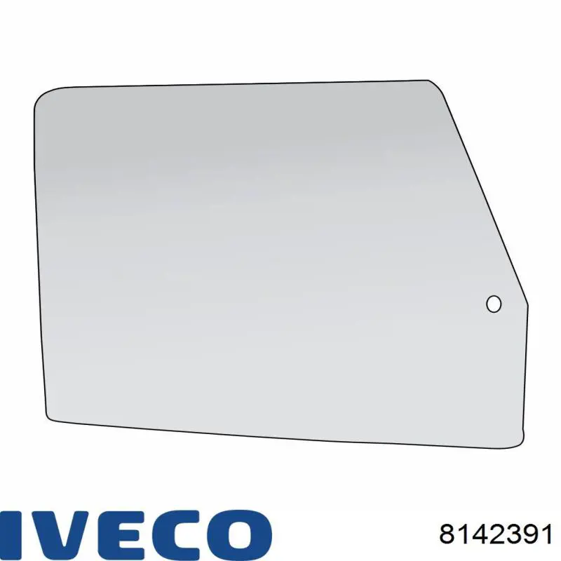 98407341 Iveco Стекло передней двери, правой