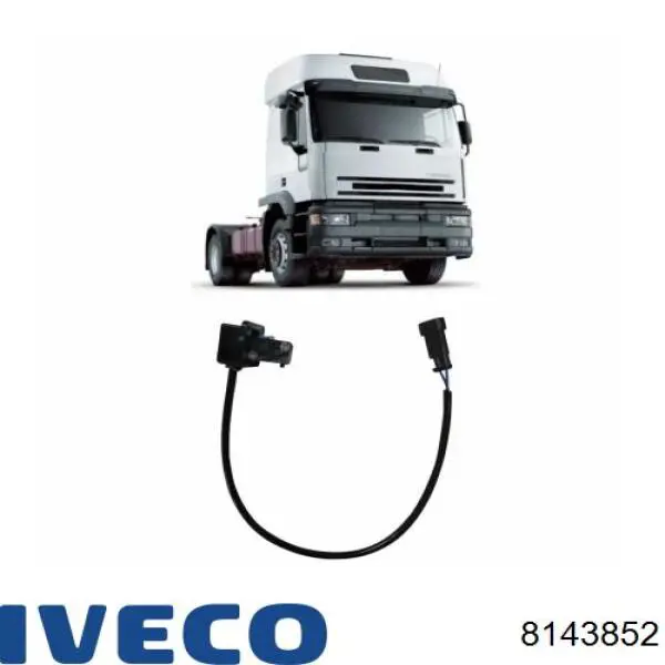 8143852 Iveco Прокладка лобового стекла