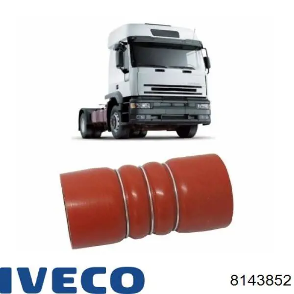 Уплотнитель лобового стекла 8143852 Iveco