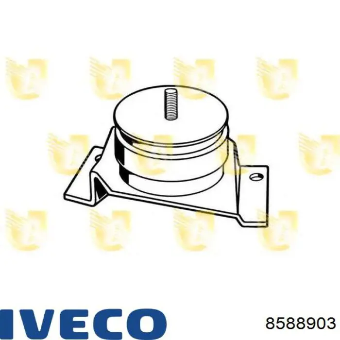 Правая подушка двигателя 8588903 Iveco