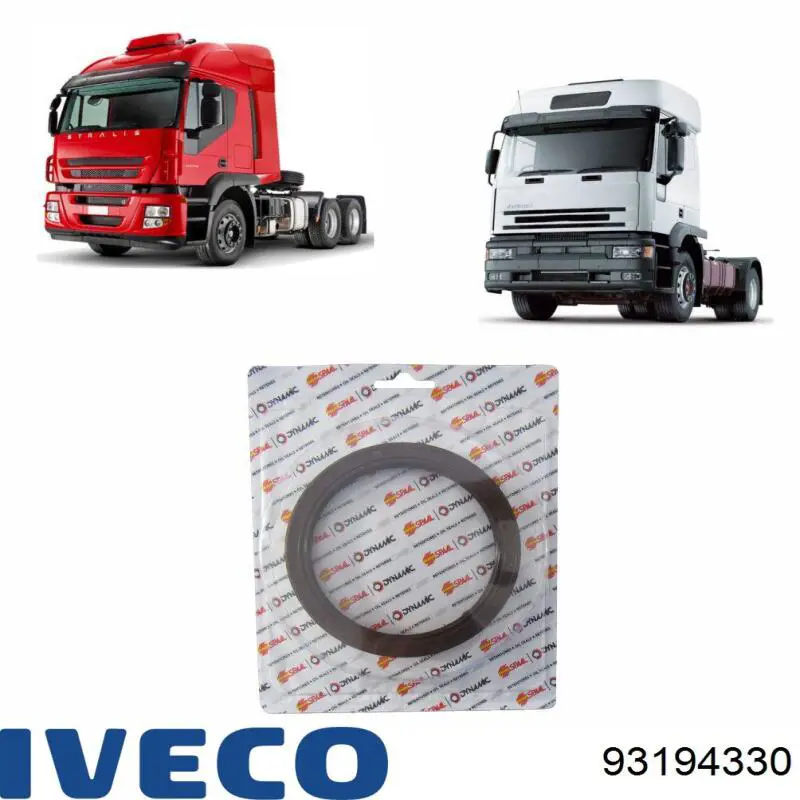 Сальник АКПП/КПП (выходного/вторичного вала) Iveco 93194330 цена, от 9.86 USD