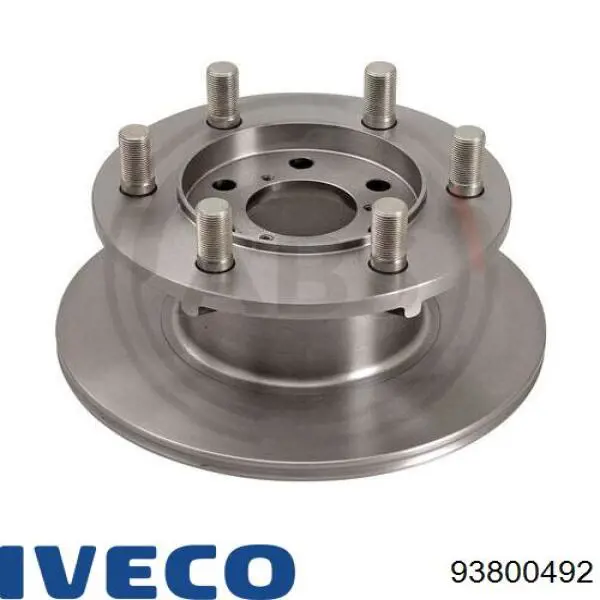 Передние тормозные диски 93800492 Iveco