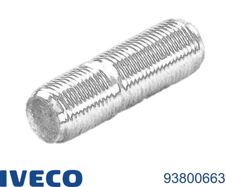 93800663 Iveco prego de roda dianteiro