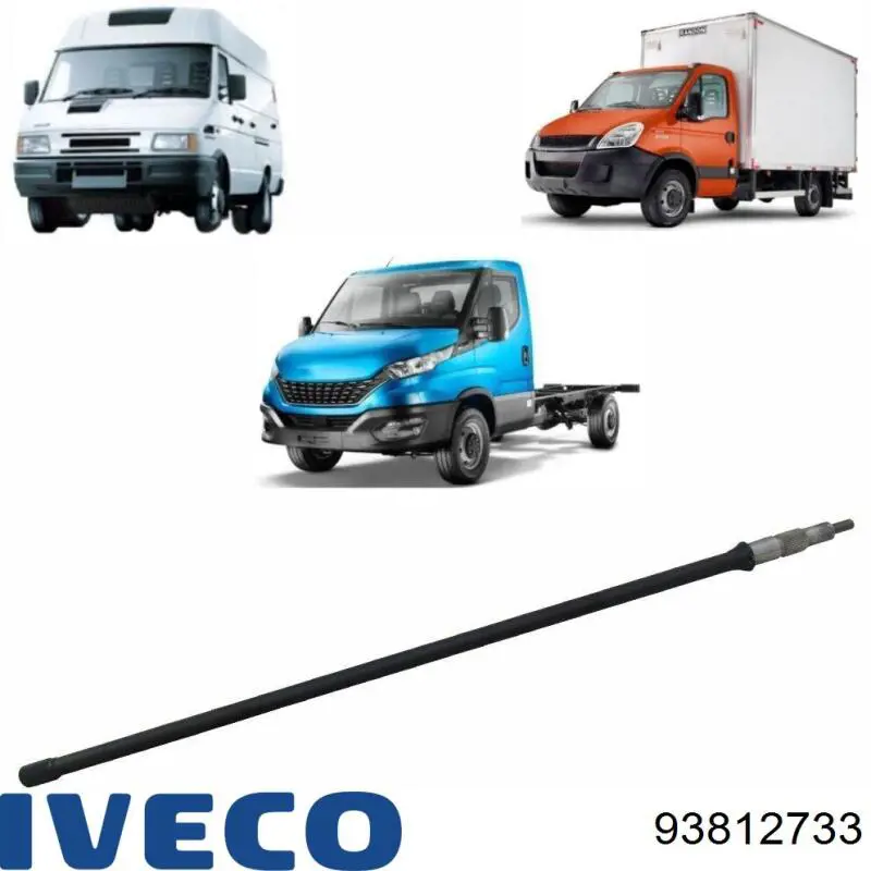 Торсион передний левый 93812733 Iveco