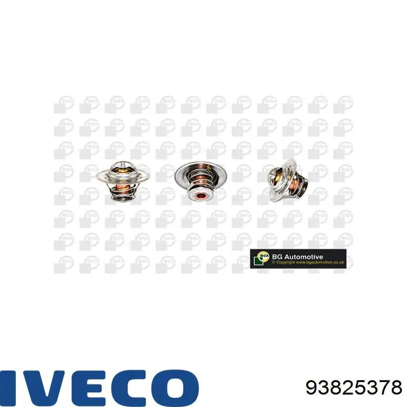 Купить 93825378 Iveco Радиатор водяной