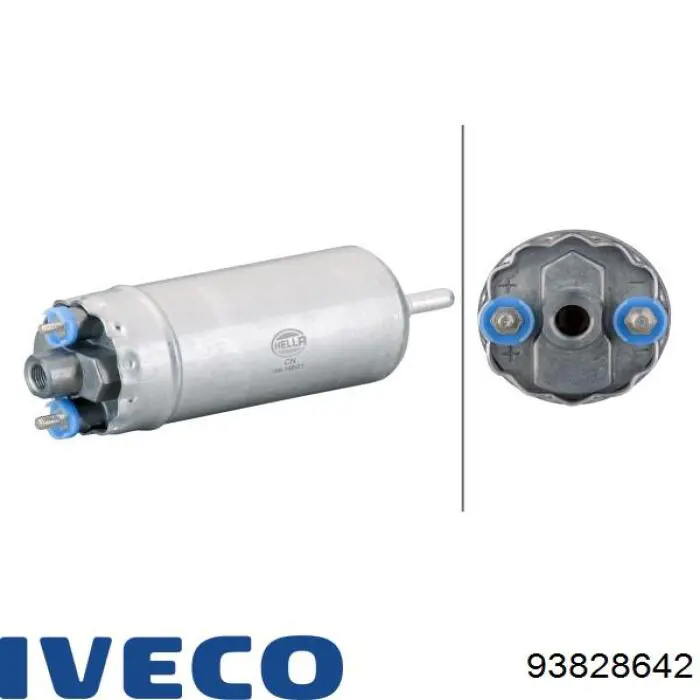 Магистральный бензонасос 93828642 Iveco