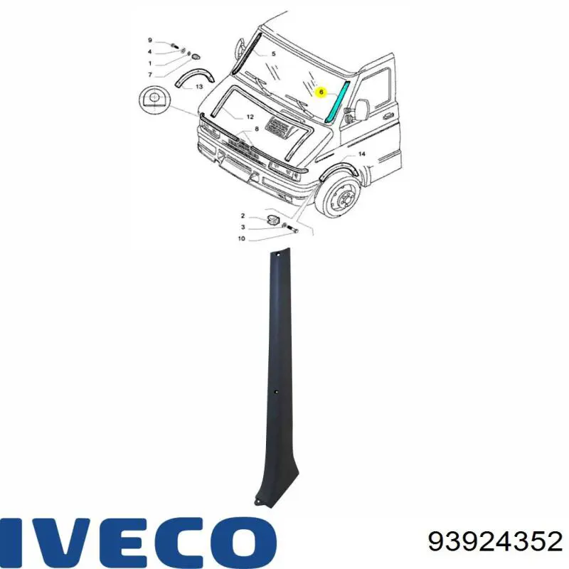  Iveco 93924352 цена, от 6.81 USD