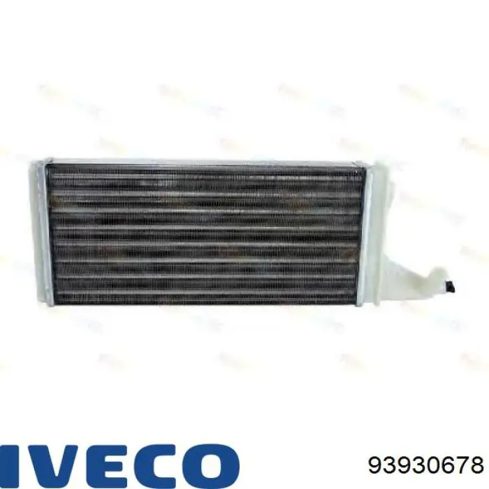 Радиатор печки 93930678 Iveco