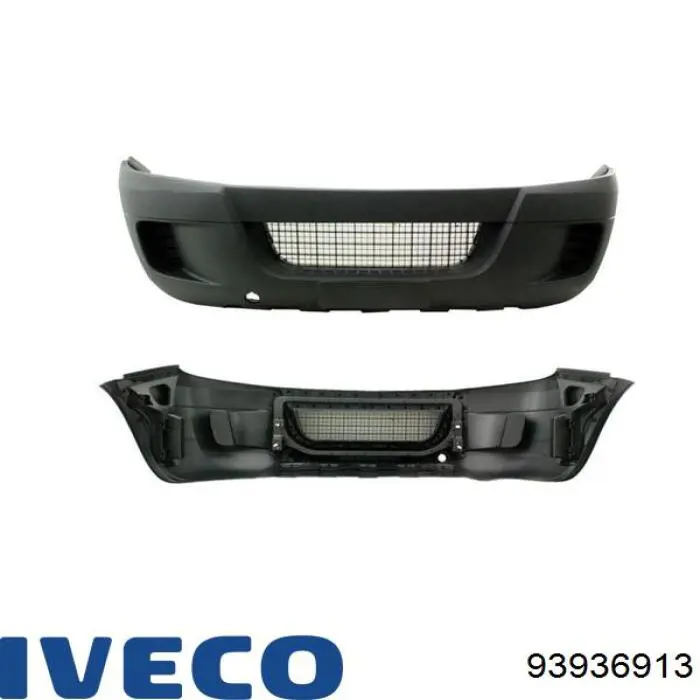 93936913 Iveco передний бампер