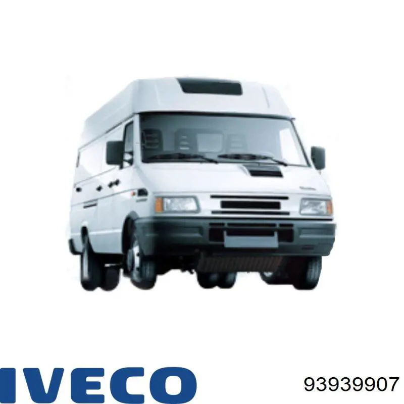 93939907 IVECO Parachoques trasero, parte derecha original y equivalente