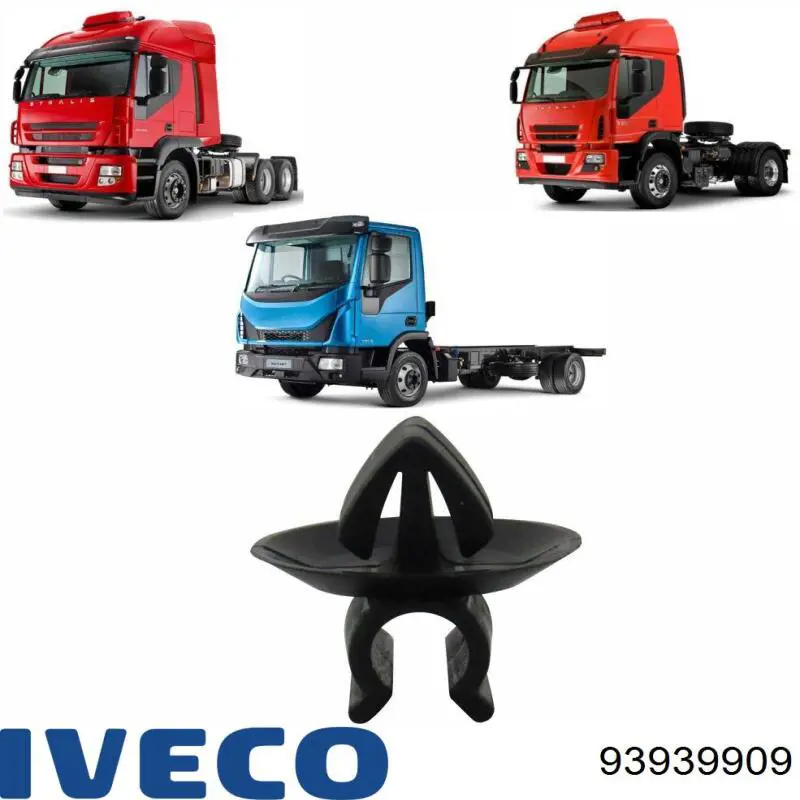 Бампер задний, центральная часть Iveco 93939909 цена, от 13.11 USD