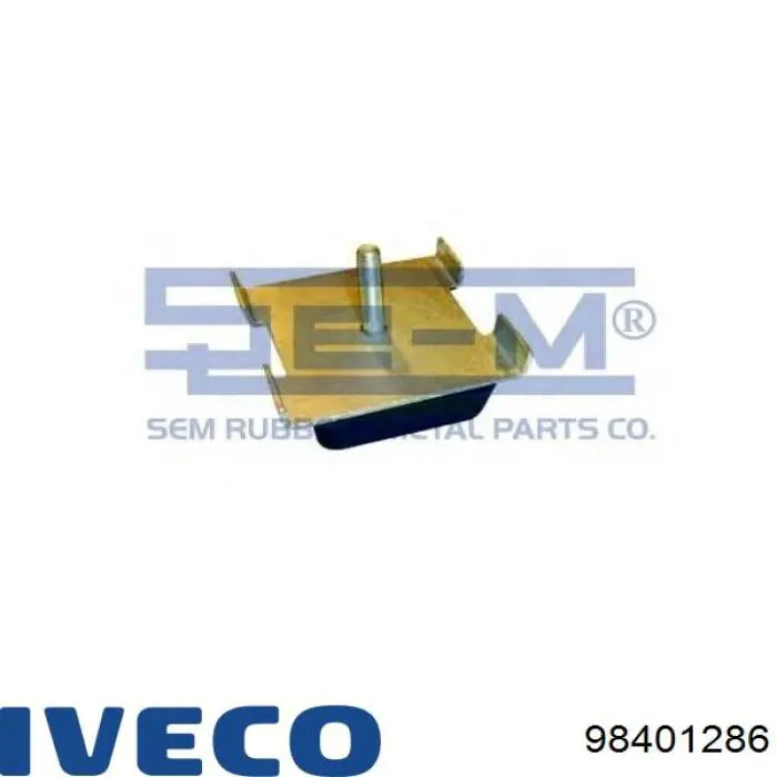 Буфер (отбойник) амортизатора заднего 98401286 Iveco