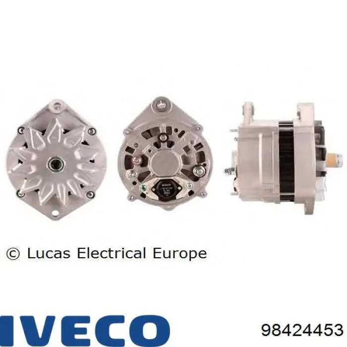 Автомобильный генератор Iveco 98424453 цена, от 88.17 USD
