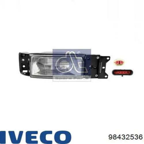 Фара правая 98432536 Iveco