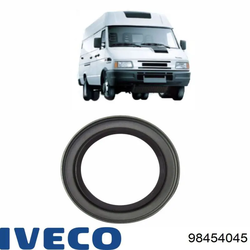 Сальник масляного насоса двигателя 98454045 Iveco