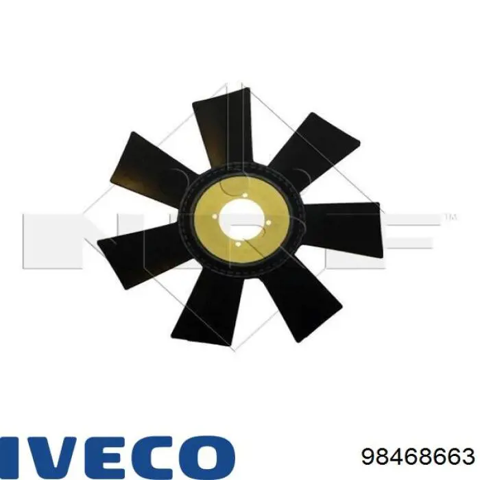 Вискомуфта вентилятора 49844 NRF
