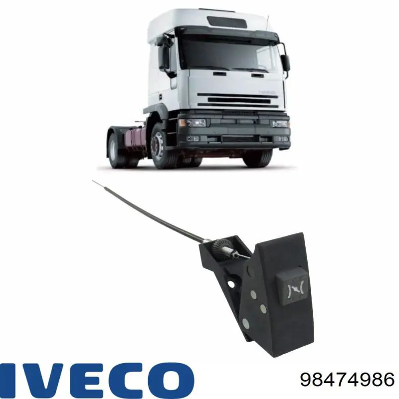 Купить 98474986 Iveco Трос газа