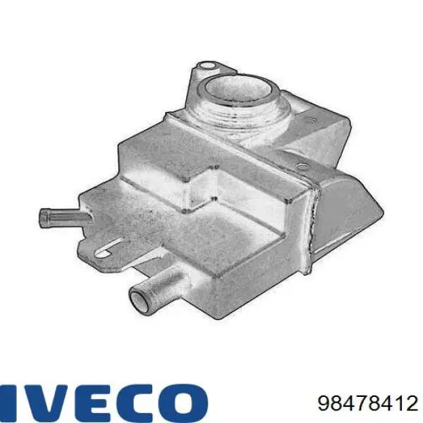 98478412 Iveco válvula pcv de ventilação dos gases de cárter